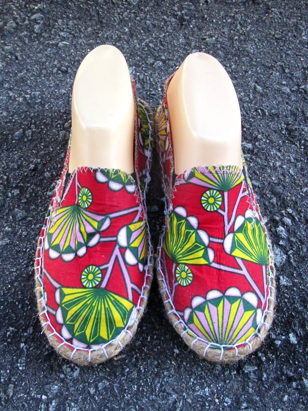画像2: 【２３ｃｍ 】アフリカンプリント＊パーニュ＊エスパドリーユ＊シューズ