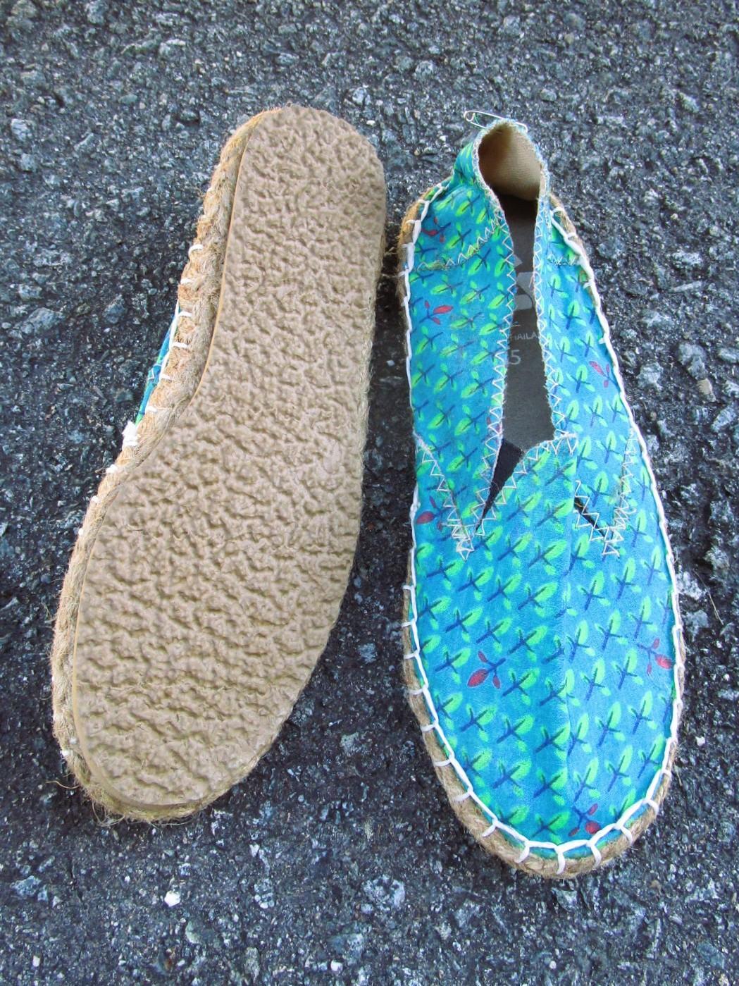 画像: 【２２ｃｍ 】アフリカンプリント＊パーニュ＊エスパドリーユ＊シューズ