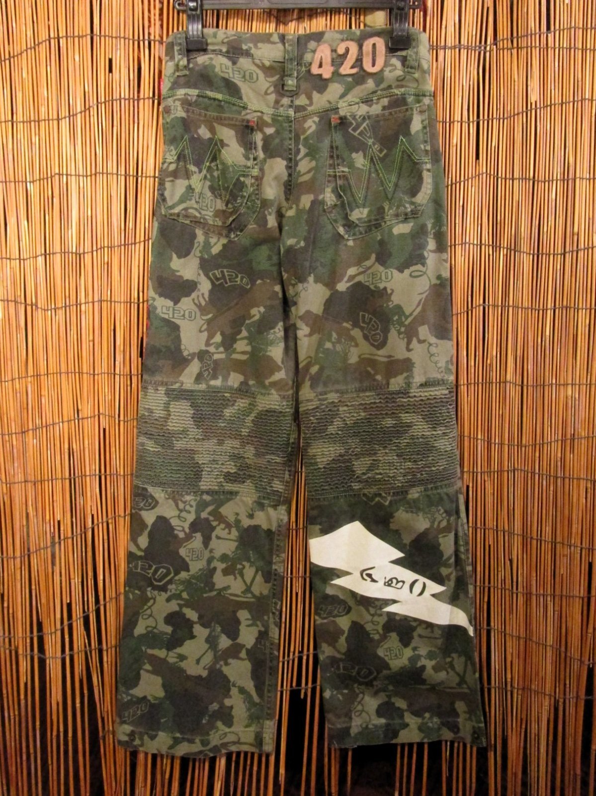 画像8: アフリカン＊迷彩柄＊コットン素材＊ラスタ風＊ロングパンツ