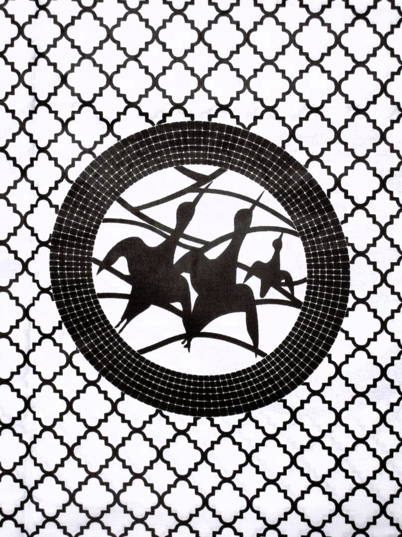 画像: アフリカンプリント生地 パーニュ