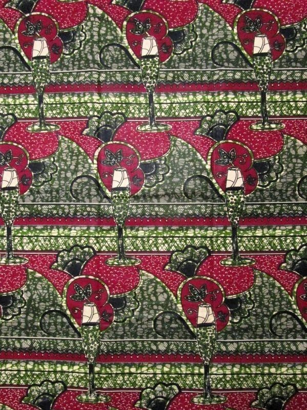 画像1: アフリカンプリント生地 パーニュ