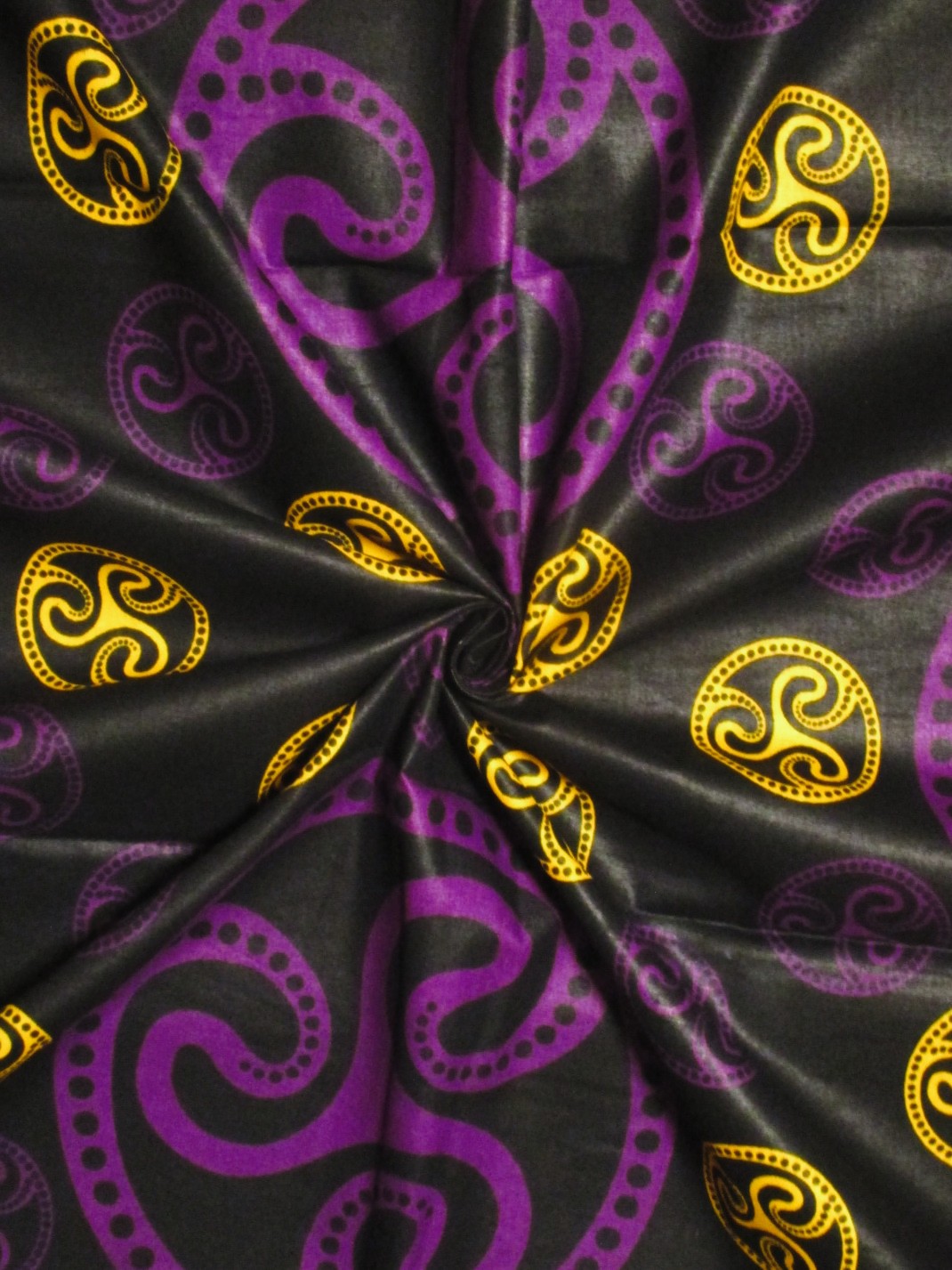 画像: アフリカンプリント生地 パーニュ