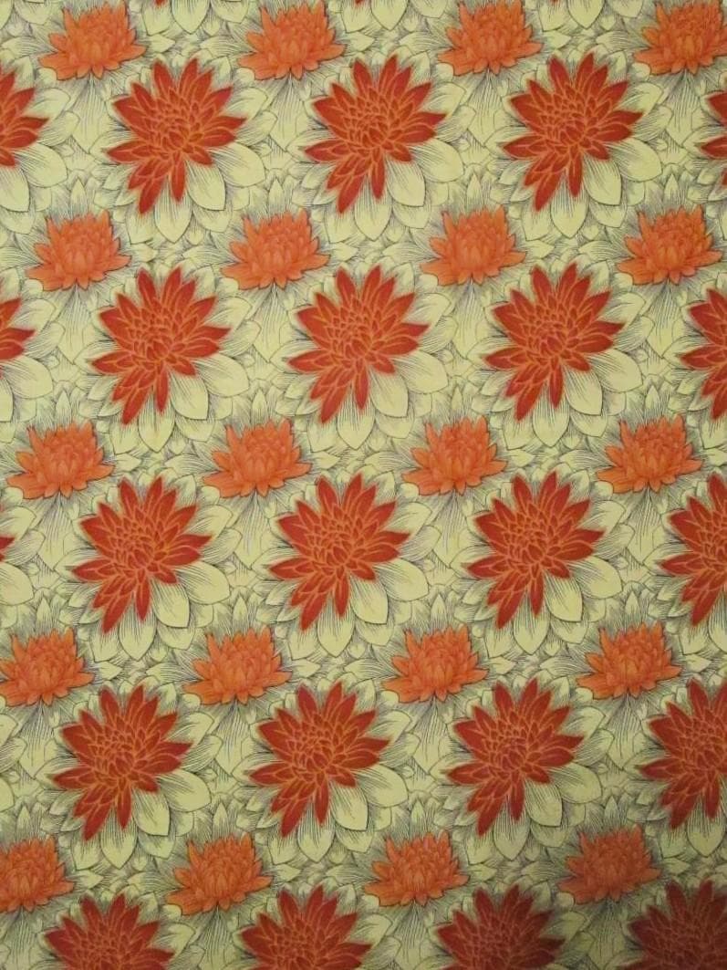 画像1: アフリカンプリント生地 パーニュ