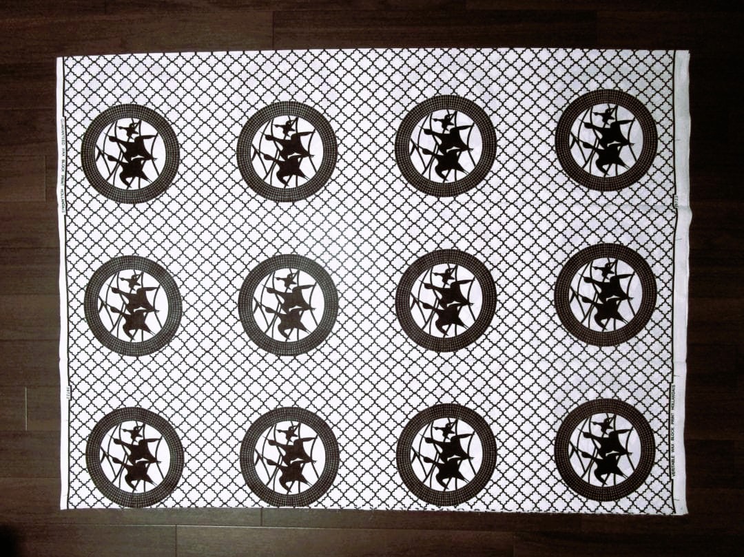 画像: アフリカンプリント生地 パーニュ