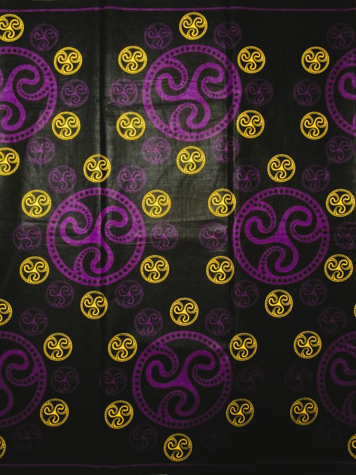 画像1: アフリカンプリント生地 パーニュ