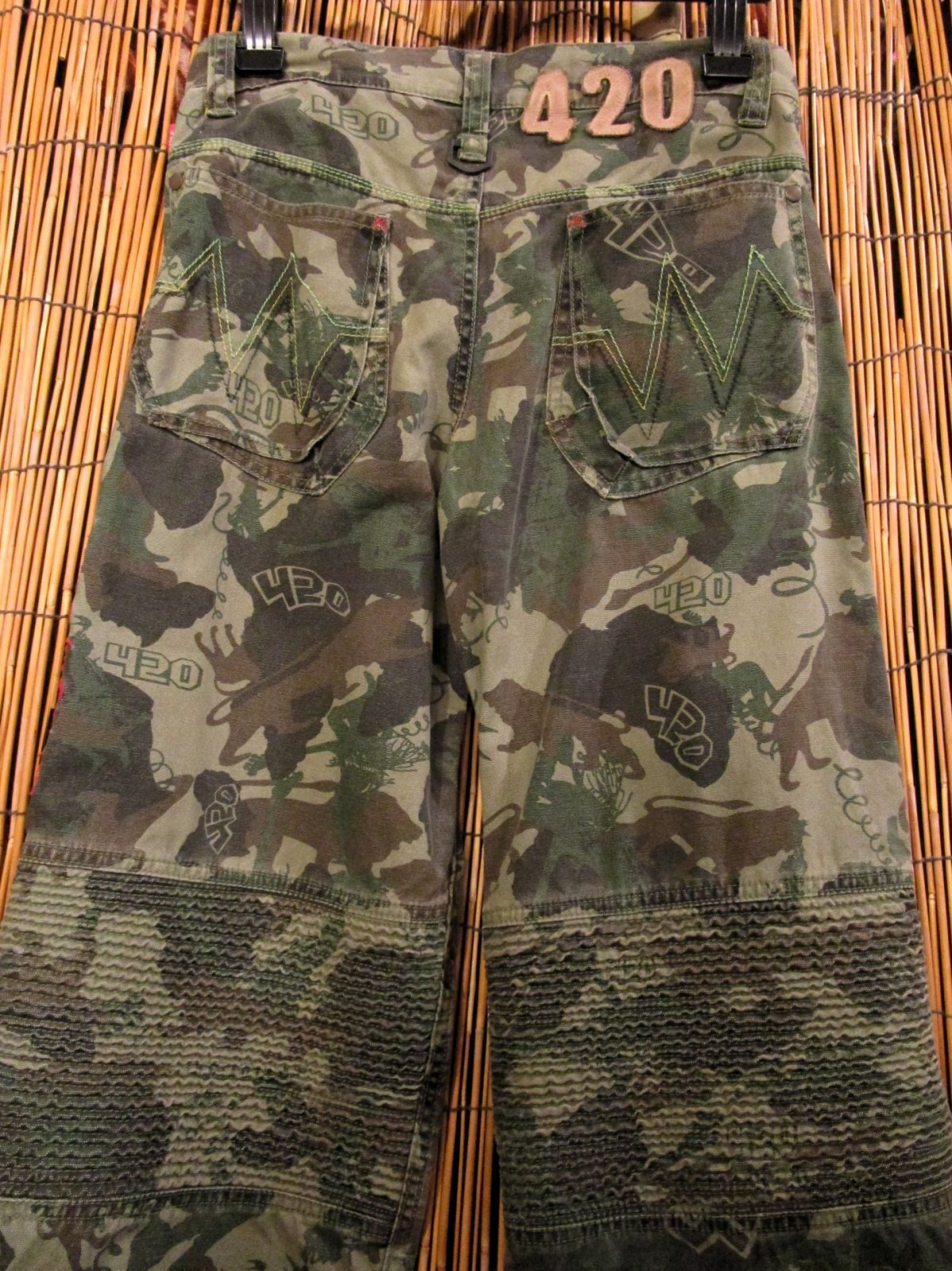 画像16: アフリカン＊迷彩柄＊コットン素材＊ラスタ風＊ロングパンツ