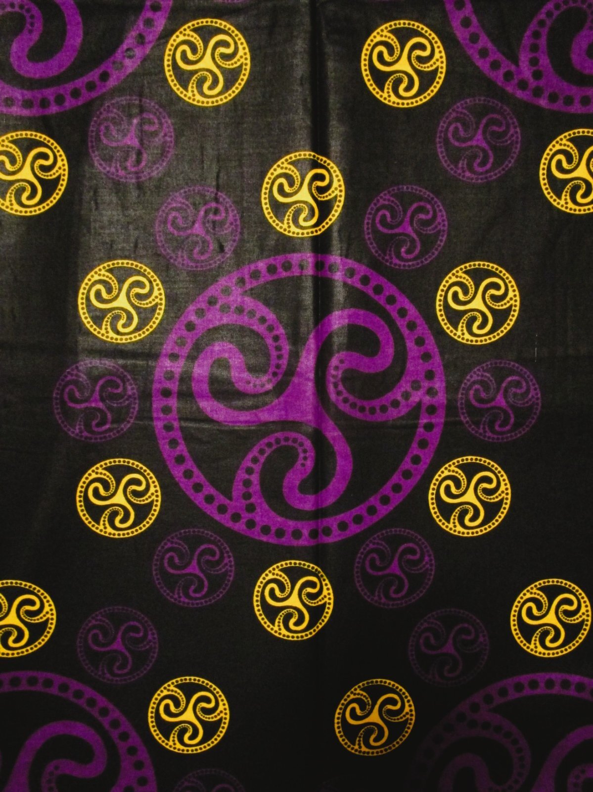 画像: アフリカンプリント生地 パーニュ