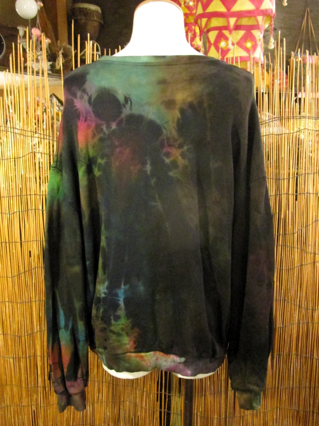 画像3: タイダイ染め＊コットン素材＊スウェット生地＊トレーナー