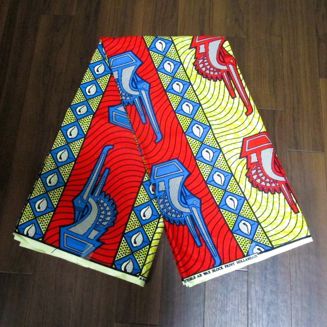 画像2: アフリカンプリント生地 パーニュ