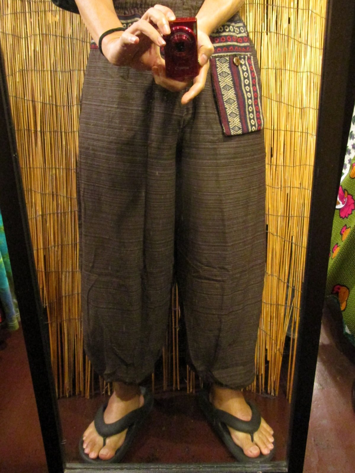 画像: ゲリ生地＊コットン素材＊ふんわり＊アラジンパンツ