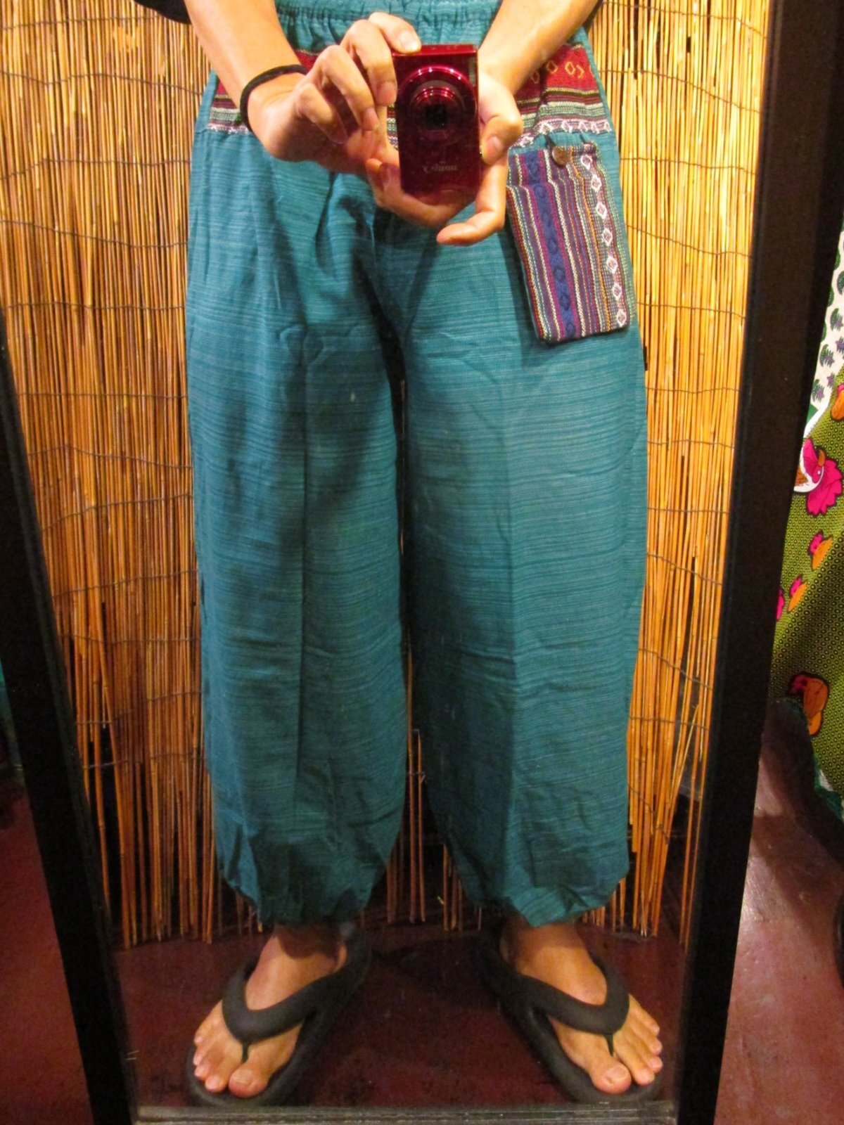 画像: ゲリ生地＊コットン素材＊ふんわり＊アラジンパンツ