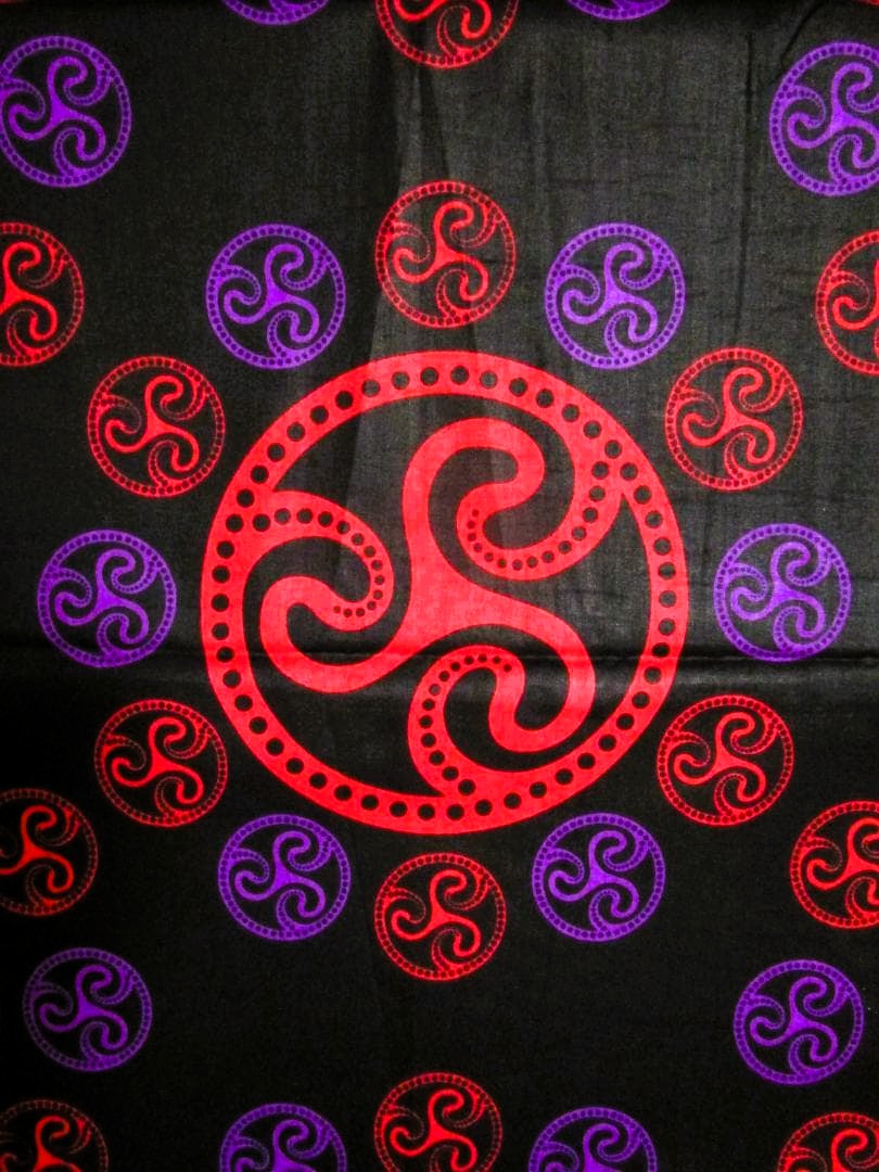 画像: アフリカンプリント生地 パーニュ