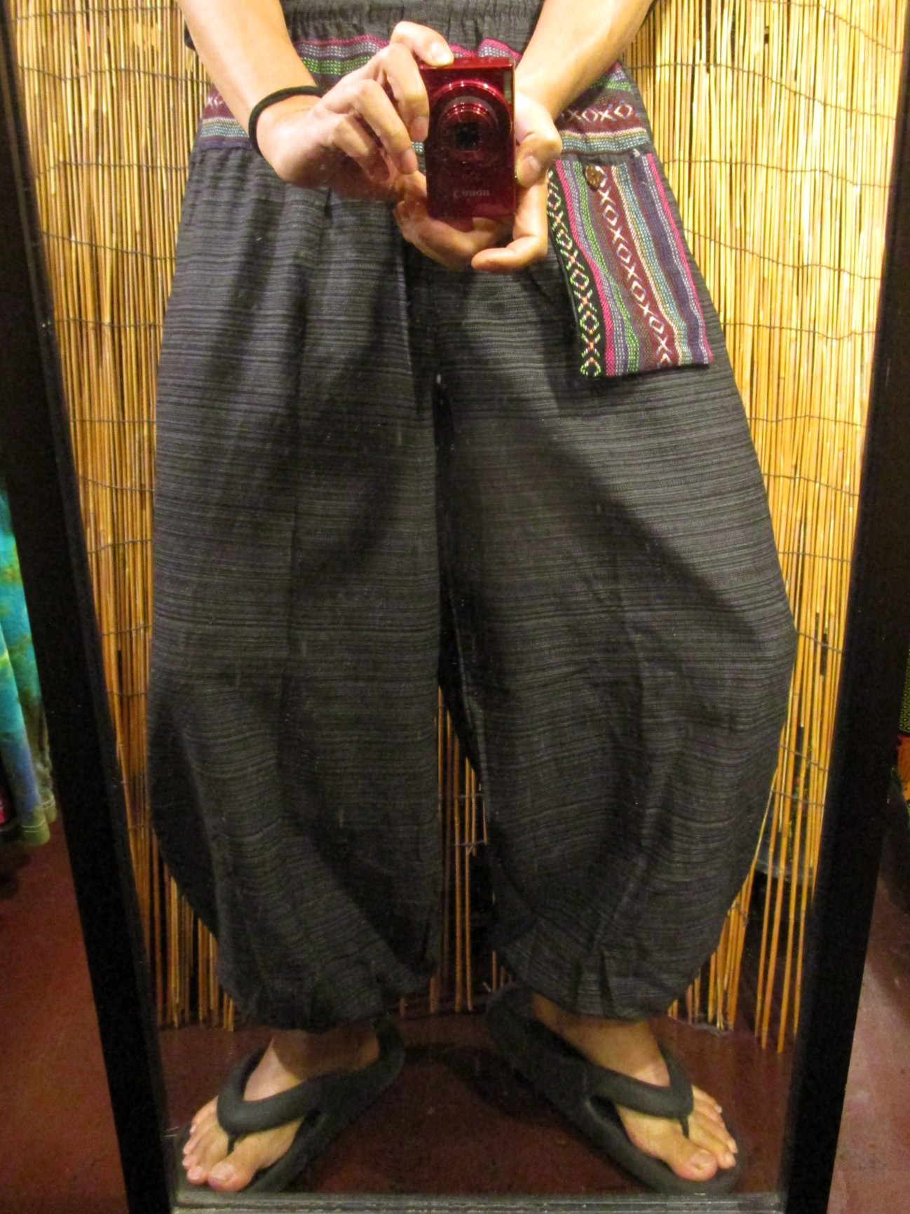 画像: ゲリ生地＊コットン素材＊ふんわり＊アラジンパンツ