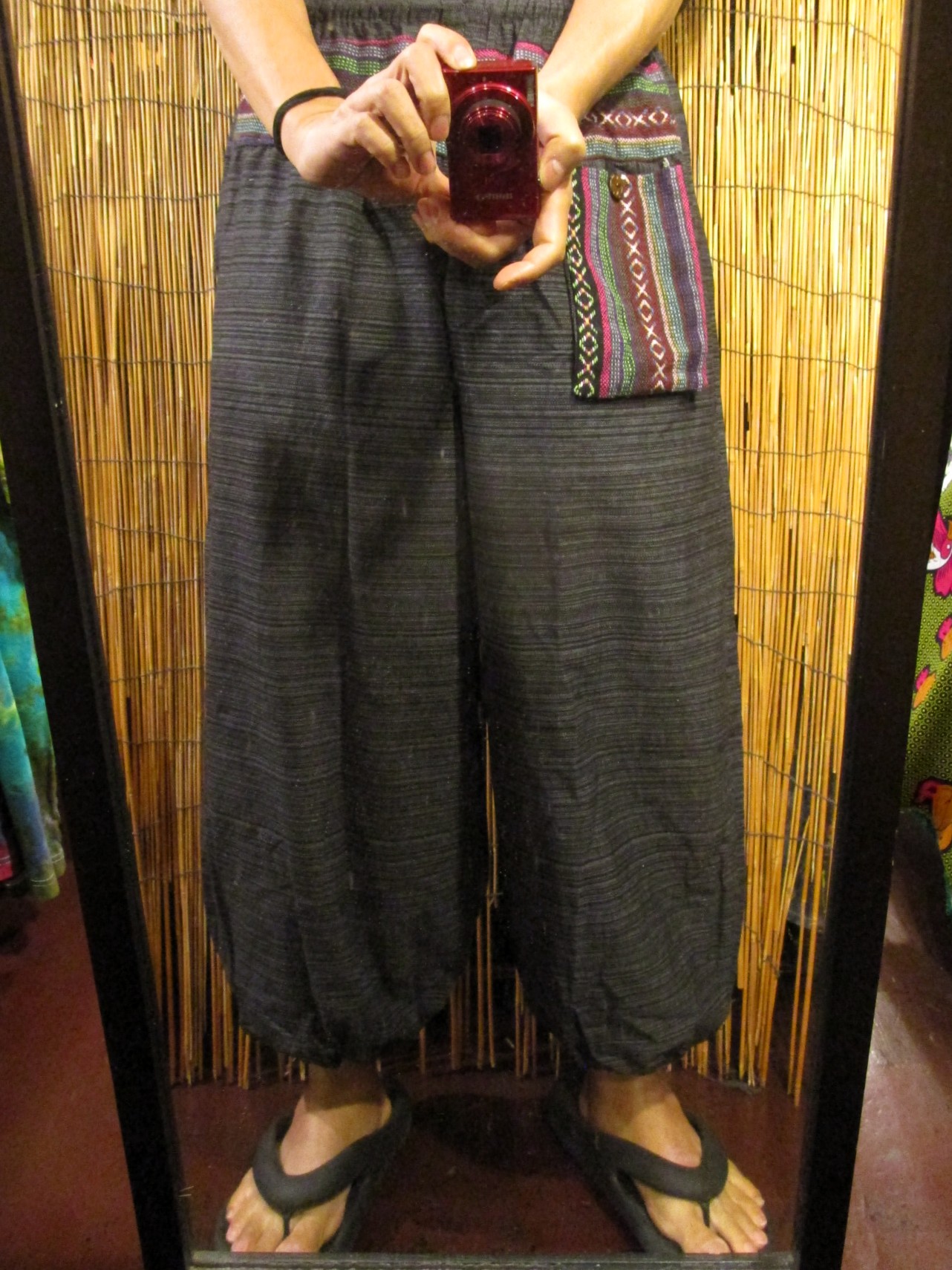 画像: ゲリ生地＊コットン素材＊ふんわり＊アラジンパンツ