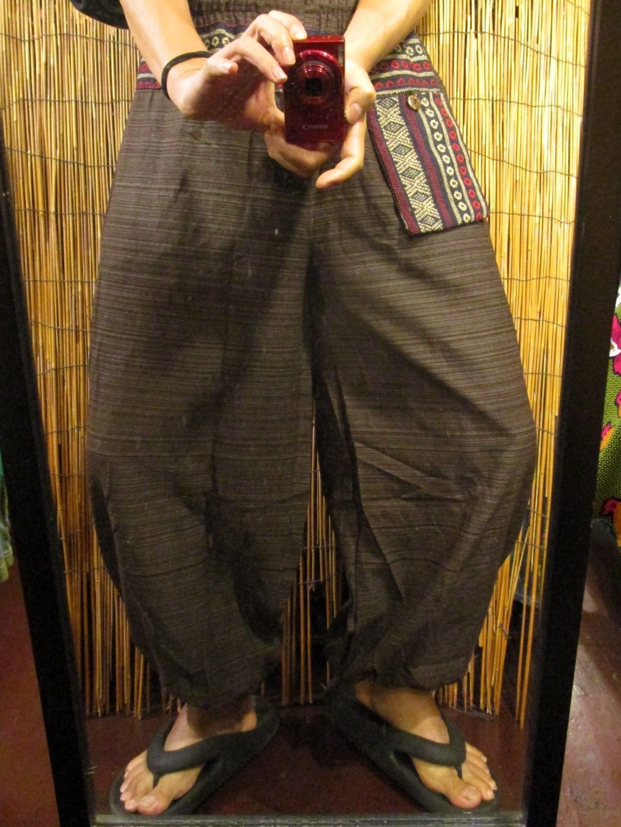 画像: ゲリ生地＊コットン素材＊ふんわり＊アラジンパンツ