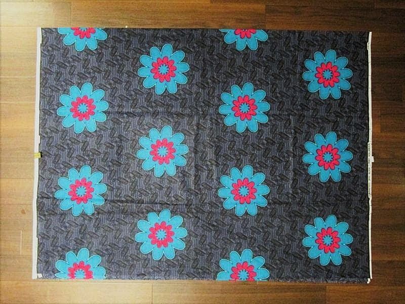 画像: アフリカンプリント生地 パーニュ