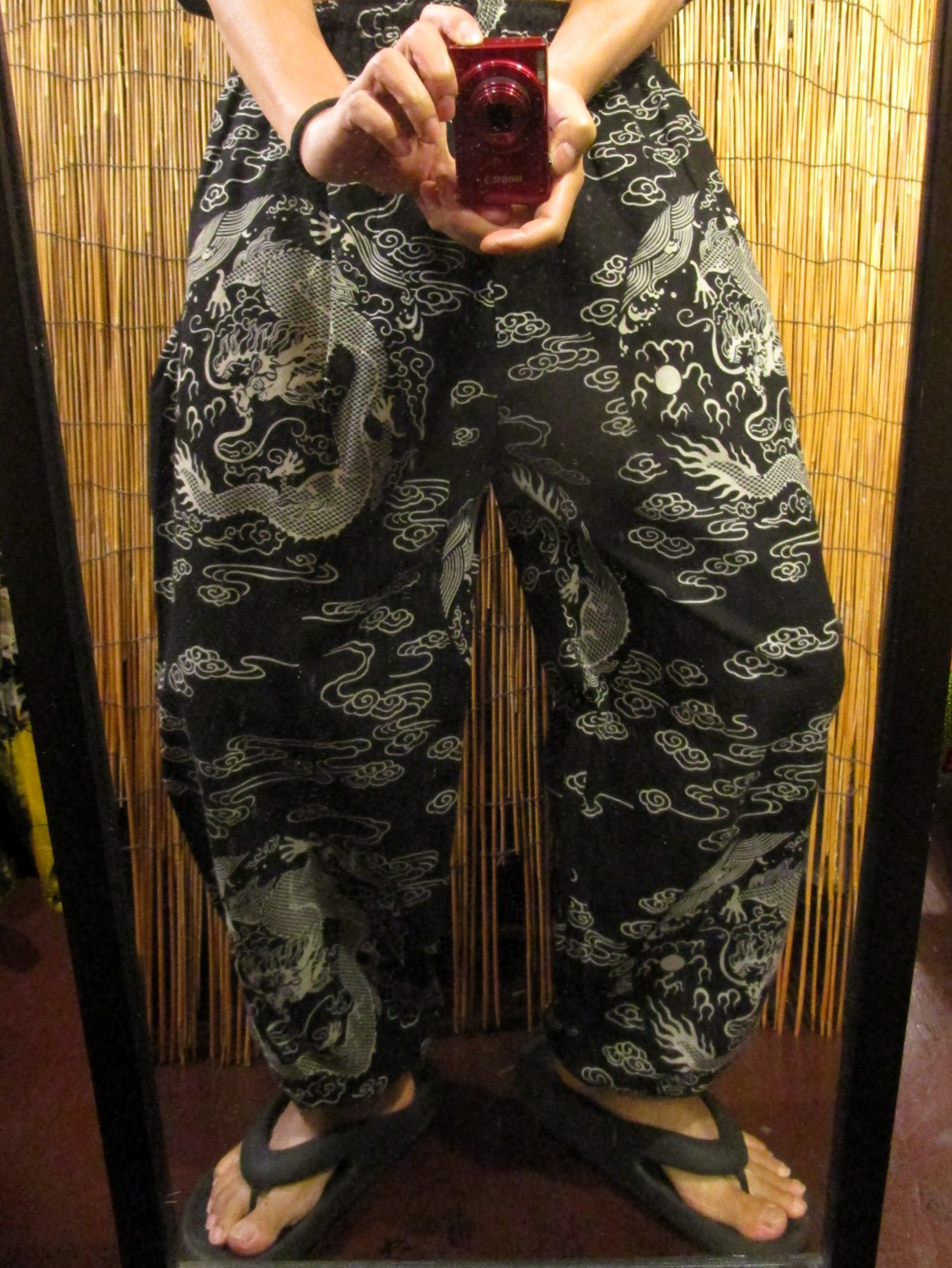 画像: 和風プリント＊コットン素材＊ふんわりシルエット＊アラジンパンツ 