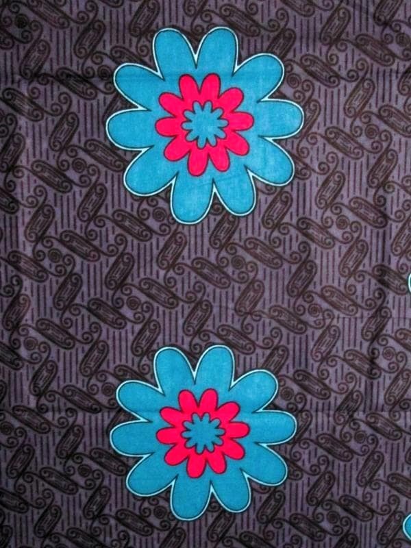 画像: アフリカンプリント生地 パーニュ