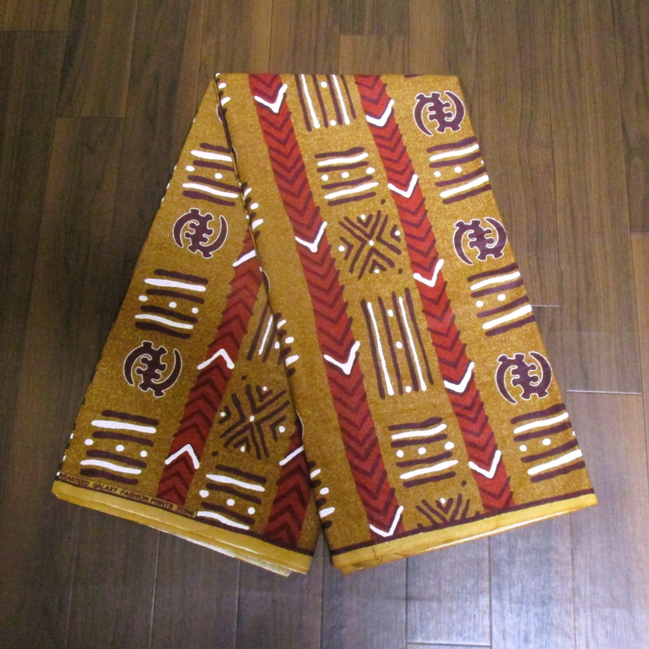 画像2: アフリカンプリント生地 パーニュ