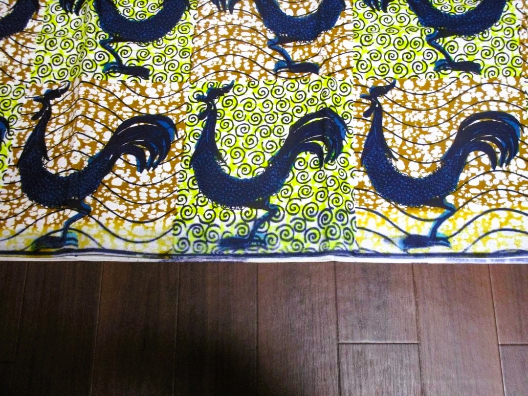 画像2: アフリカンプリント生地 パーニュ