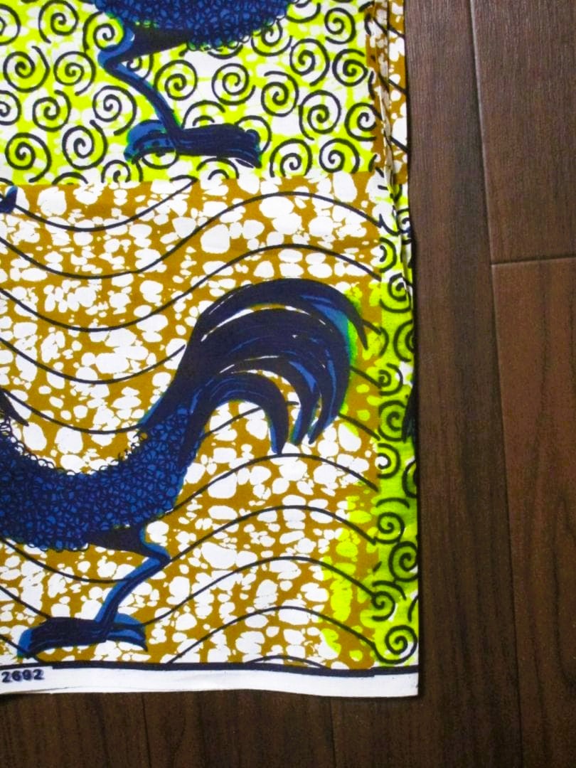 画像3: アフリカンプリント生地 パーニュ