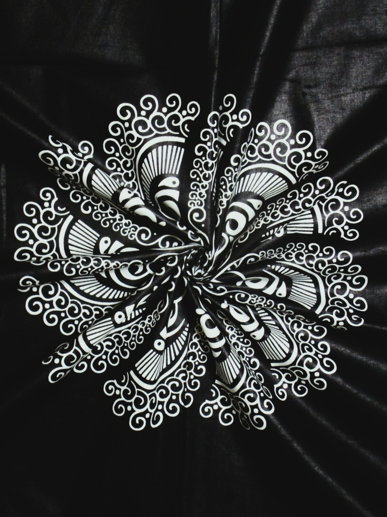 画像: アフリカンプリント生地 パーニュ