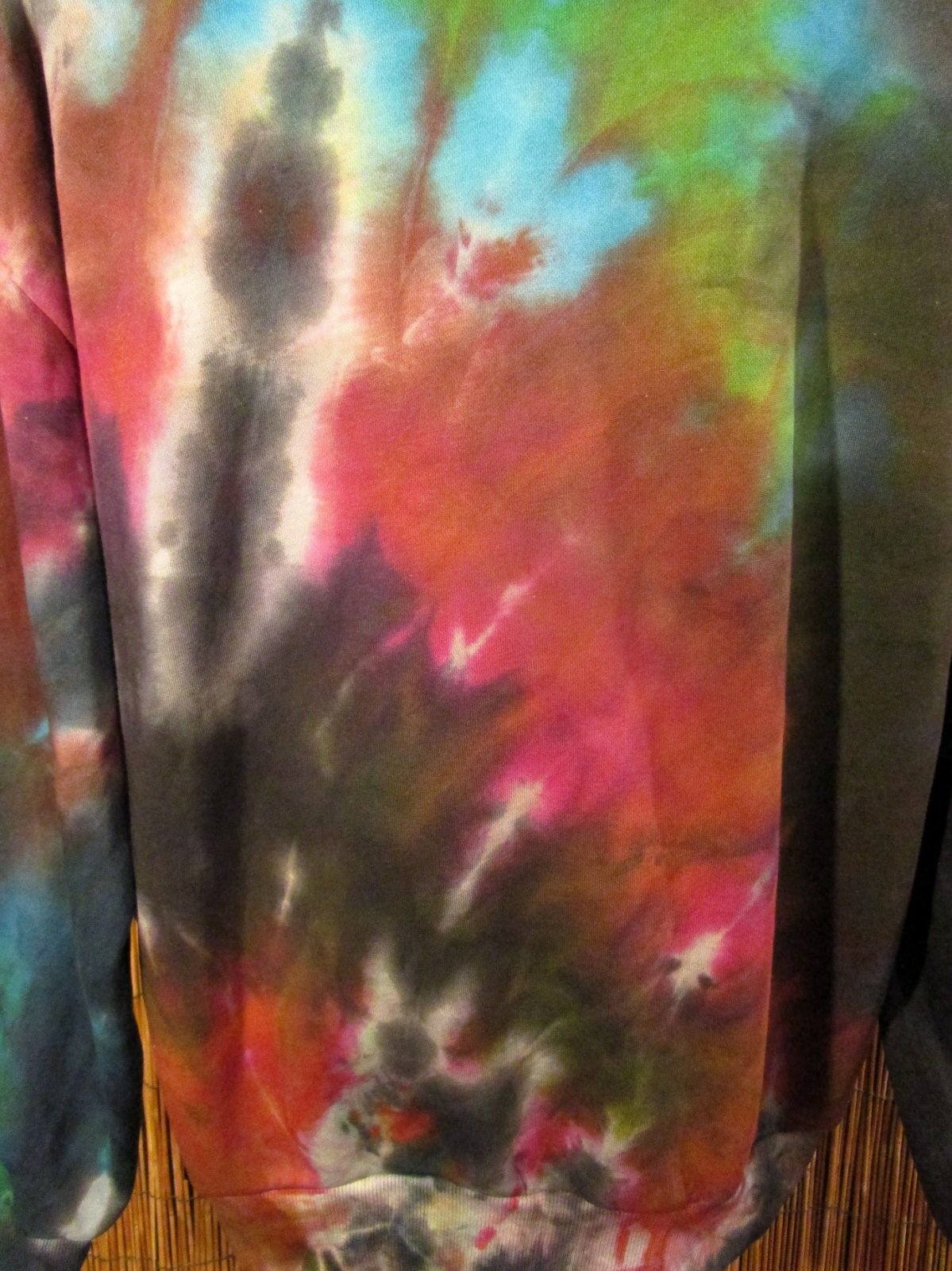 画像: タイダイ染め＊裏起毛＊スウェット生地＊パーカー