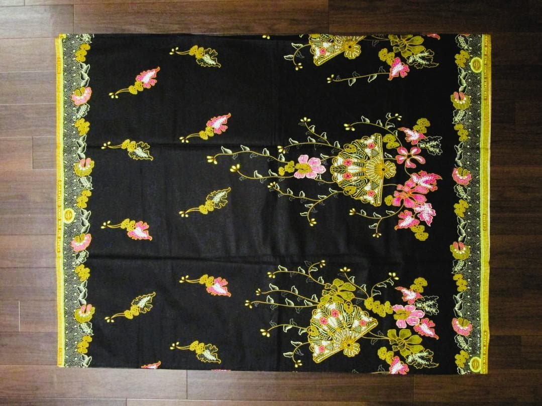 画像: アフリカンプリント生地 パーニュ