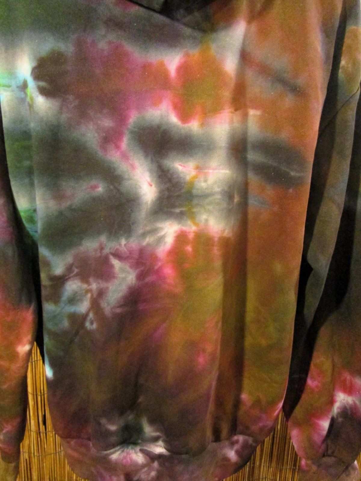 画像: タイダイ染め＊裏起毛＊スウェット生地＊パーカー