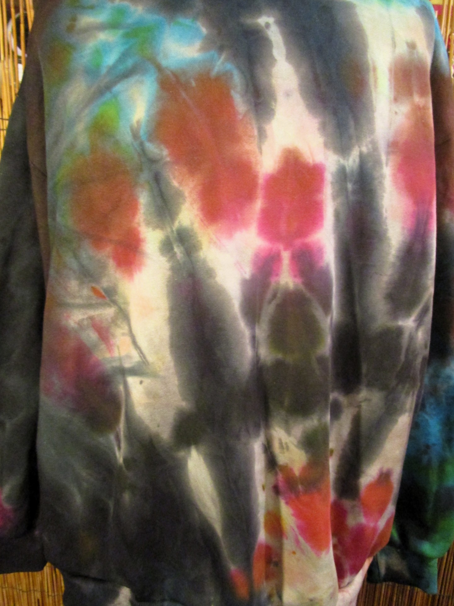 画像: タイダイ染め＊裏起毛＊スウェット生地＊パーカー