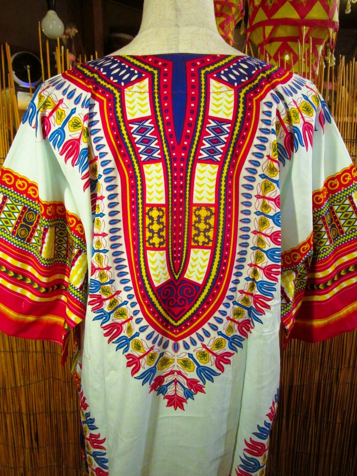 画像: アフリカンプリント＊ダシキ＊ＤＡＳＨＩＫＩ＊ＸＬ