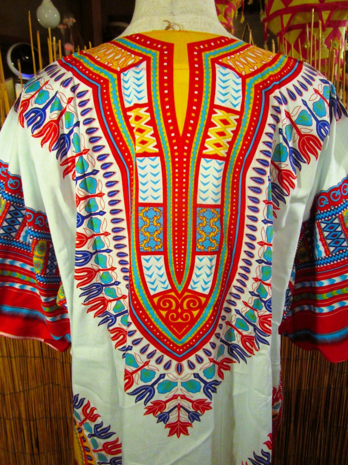 画像: アフリカンプリント＊ダシキ＊ＤＡＳＨＩＫＩ＊ＸＬ