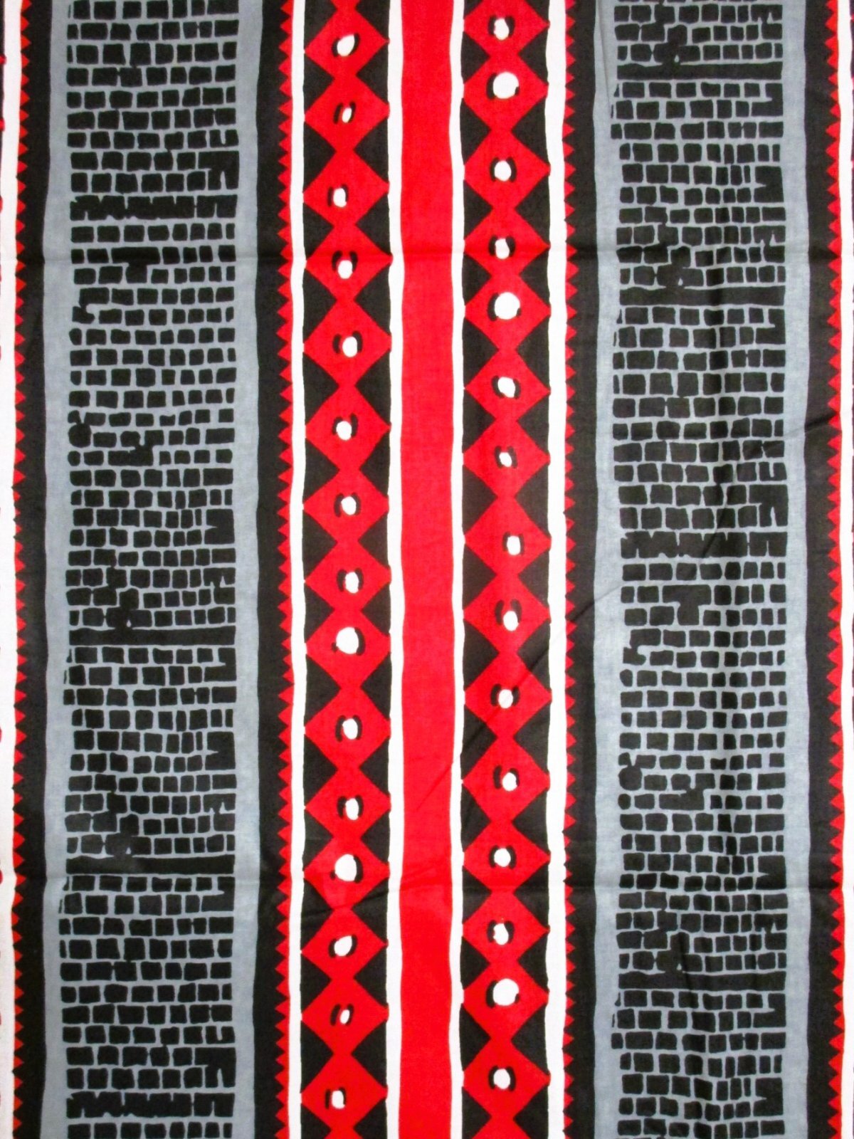 画像: アフリカンプリント生地 パーニュ