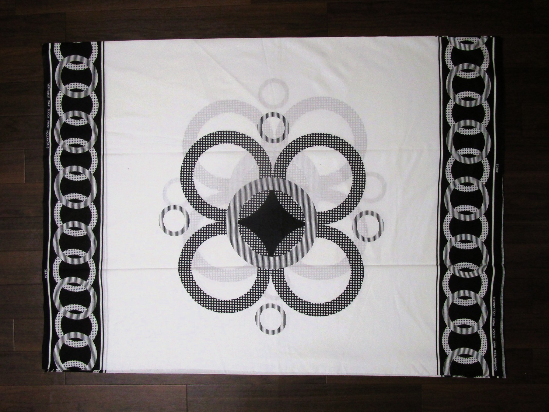 画像: アフリカンプリント生地 パーニュ