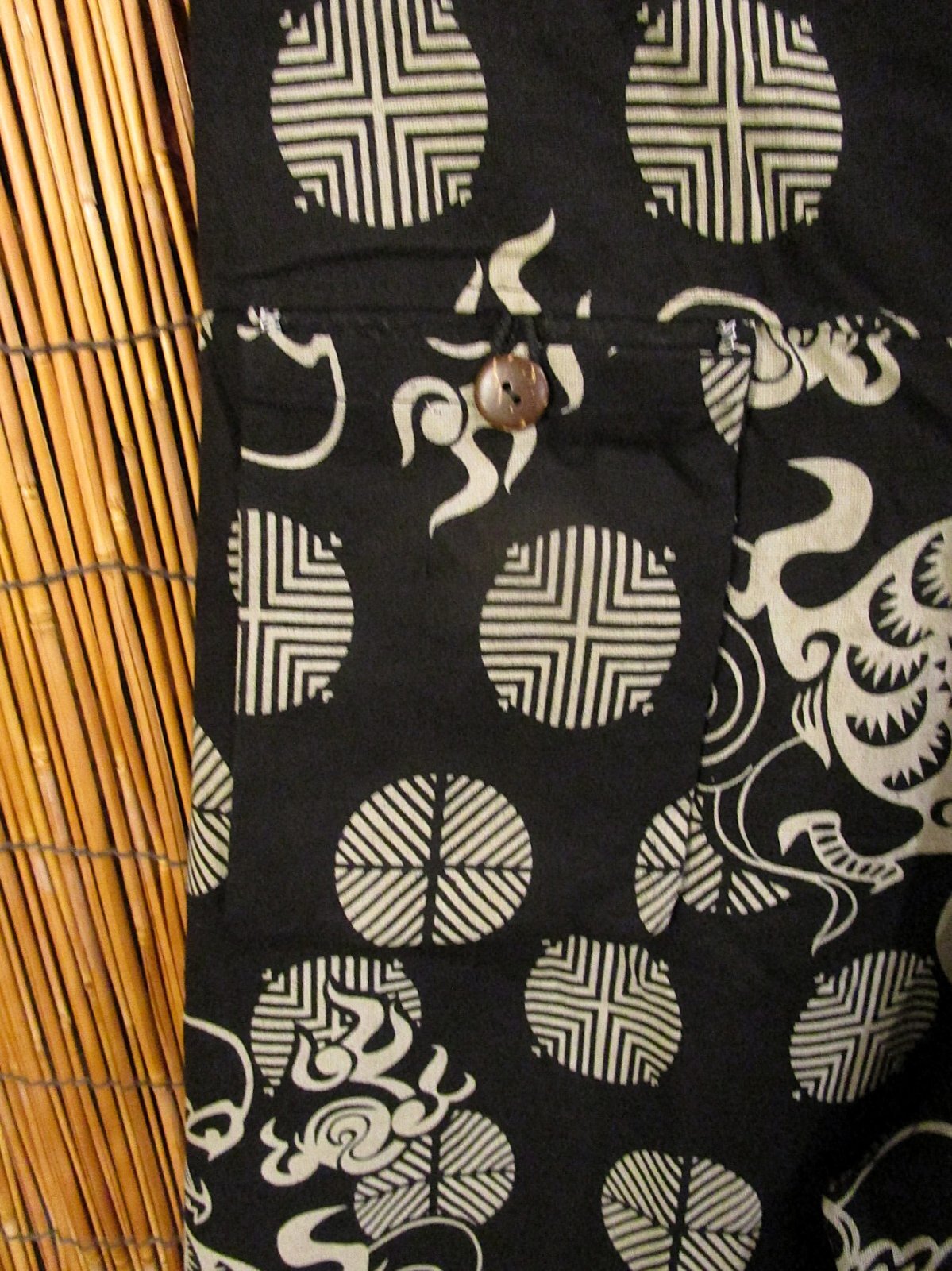 画像3: 和風プリント＊コットン素材＊ポケット付き＊ふんわりシルエット＊アラジンパンツ 