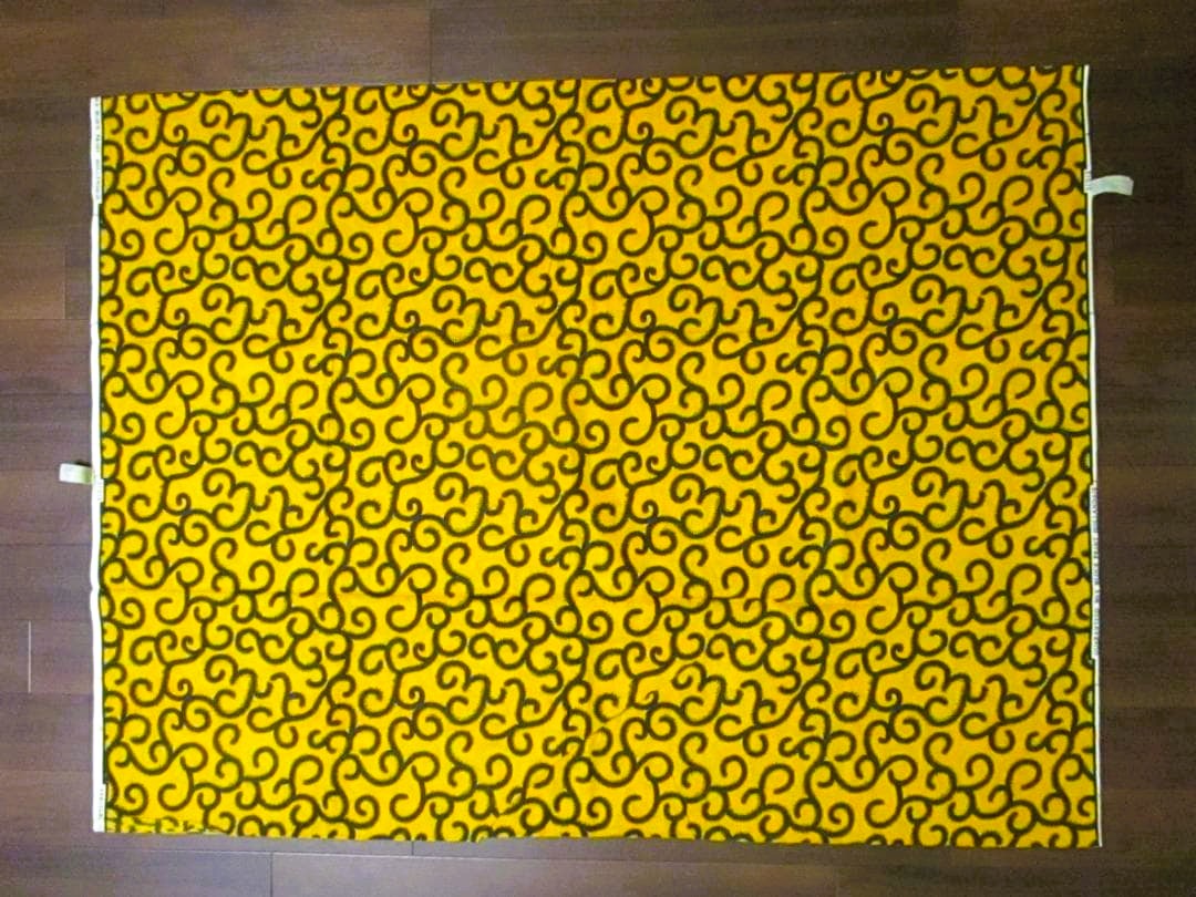 画像: アフリカンプリント生地 パーニュ