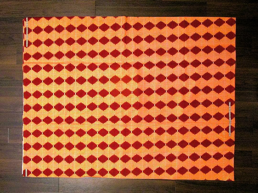 画像: アフリカンプリント生地 パーニュ