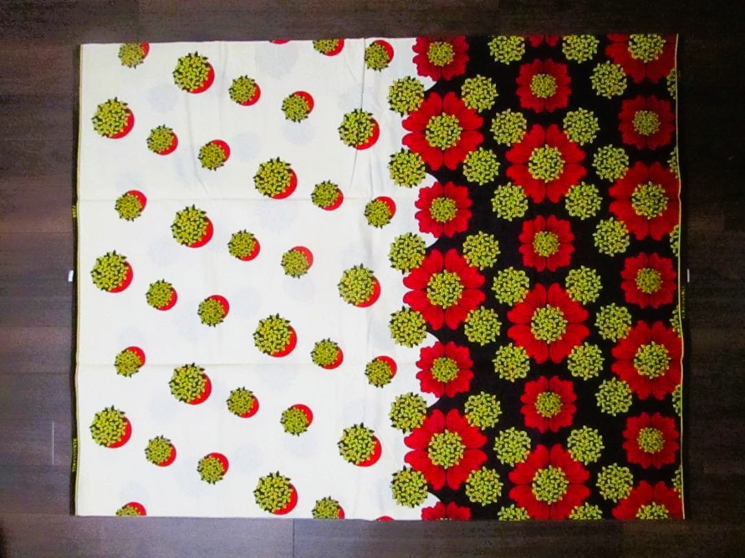 画像: アフリカンプリント生地 パーニュ