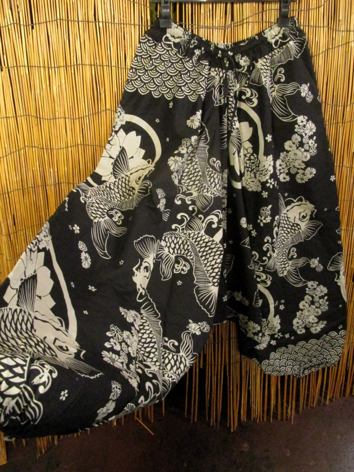 画像3: 和風プリント＊コットン素材＊ふんわり＊サルエルパンツ