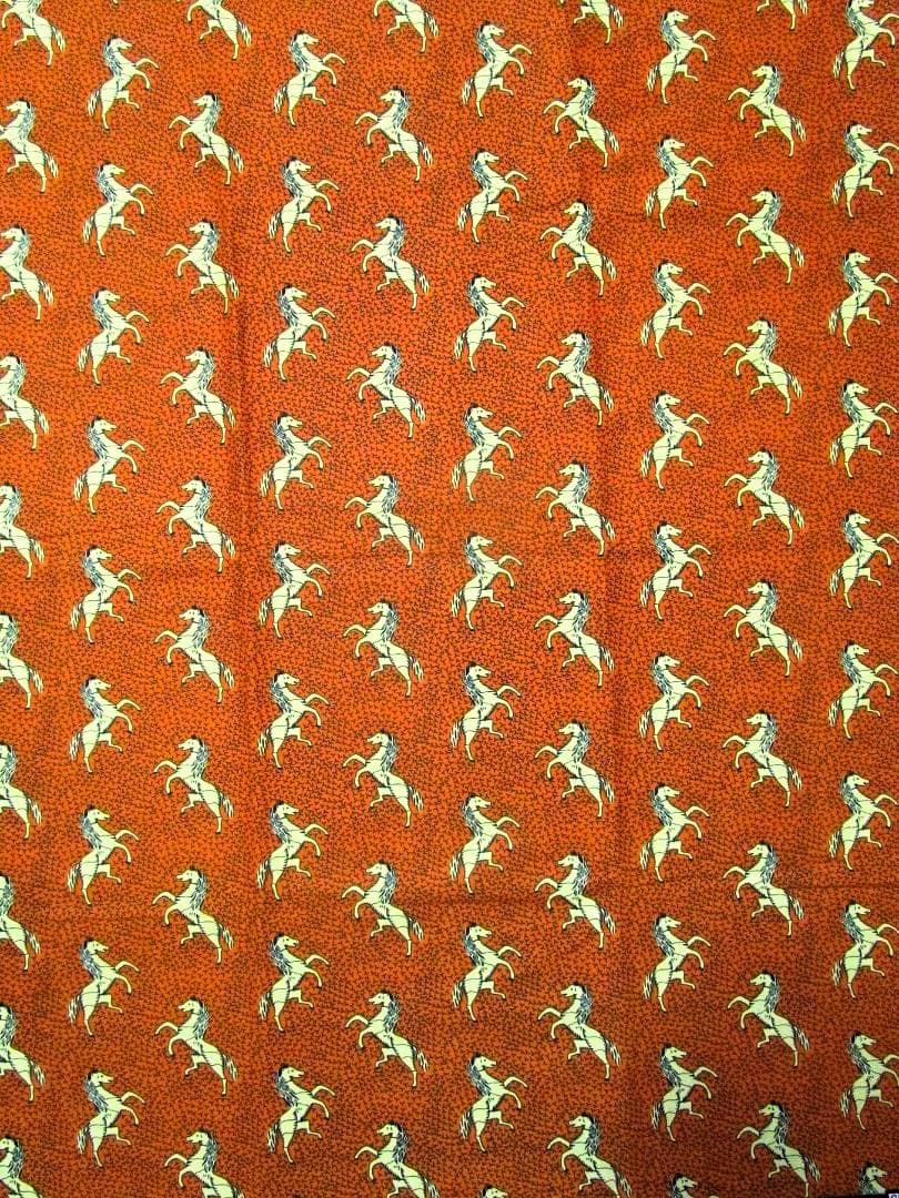 画像: アフリカンプリント生地 パーニュ