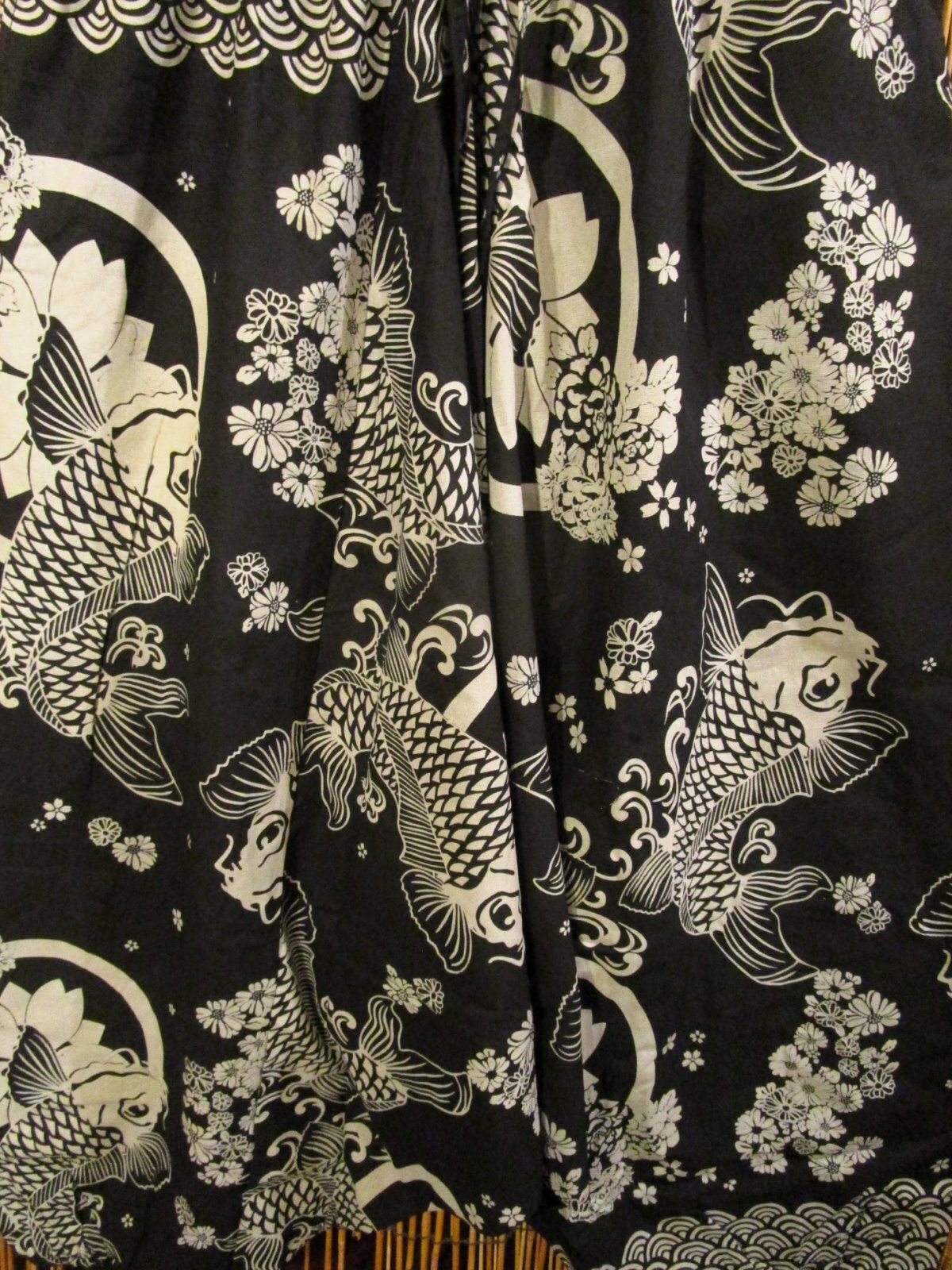 画像2: 和風プリント＊コットン素材＊ふんわり＊サルエルパンツ