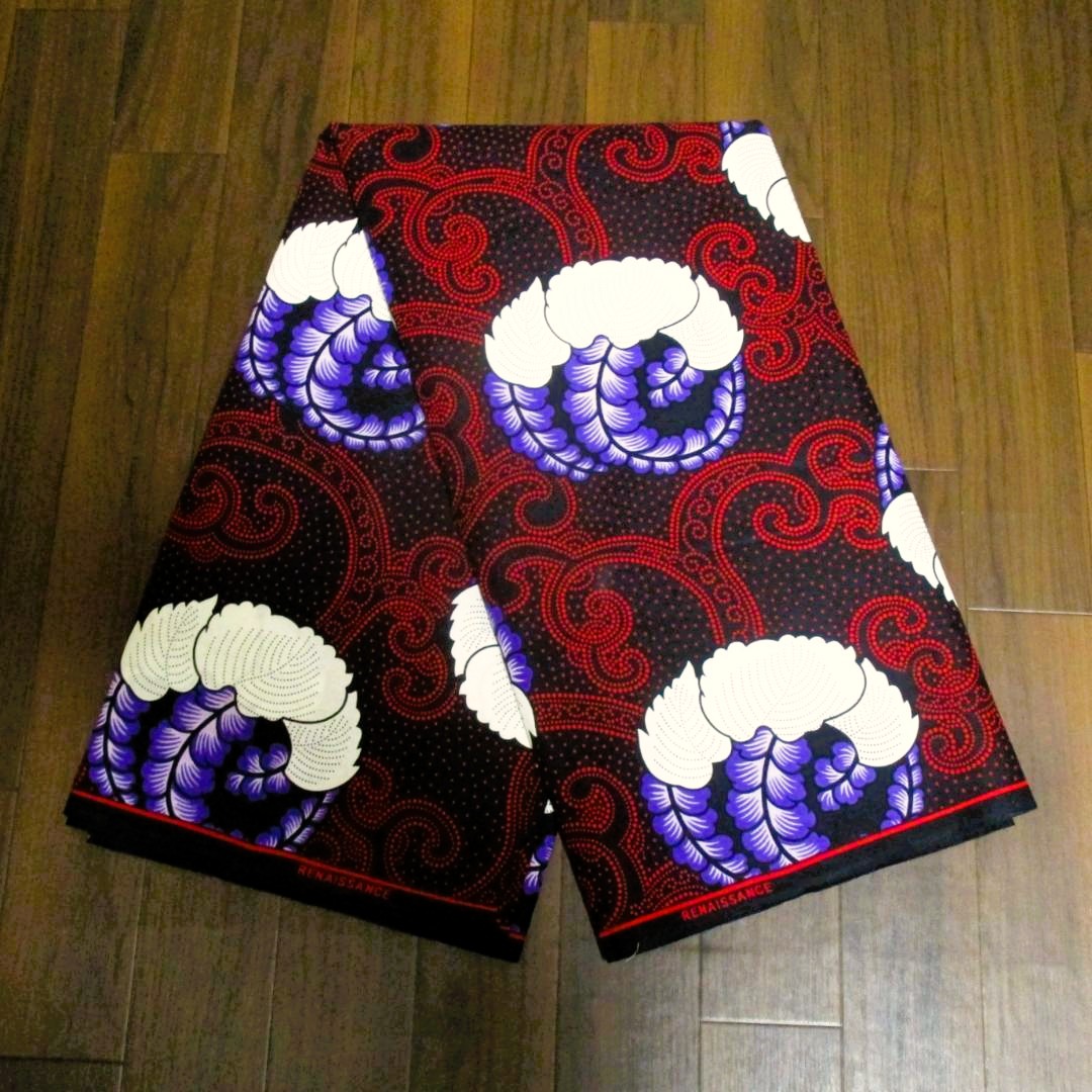 画像2: アフリカンプリント生地 パーニュ