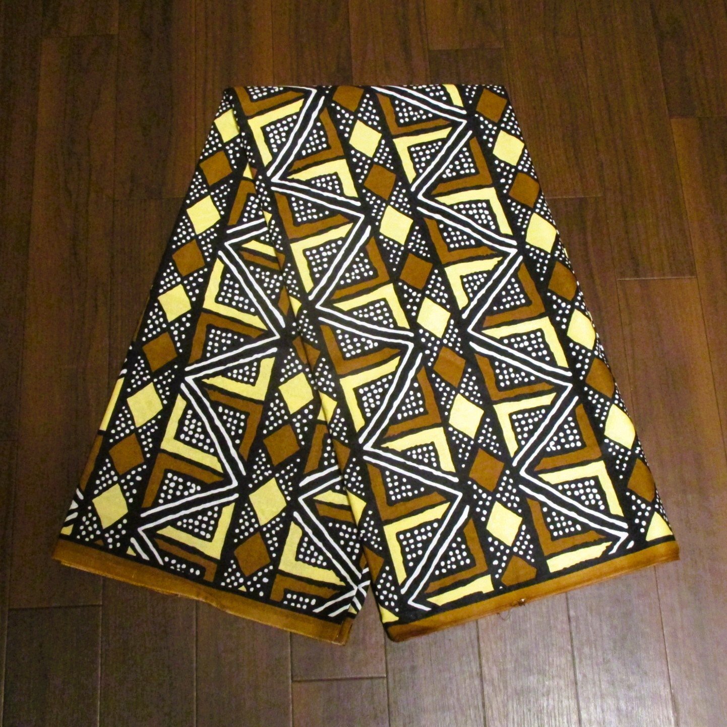 画像2: アフリカンプリント生地 パーニュ