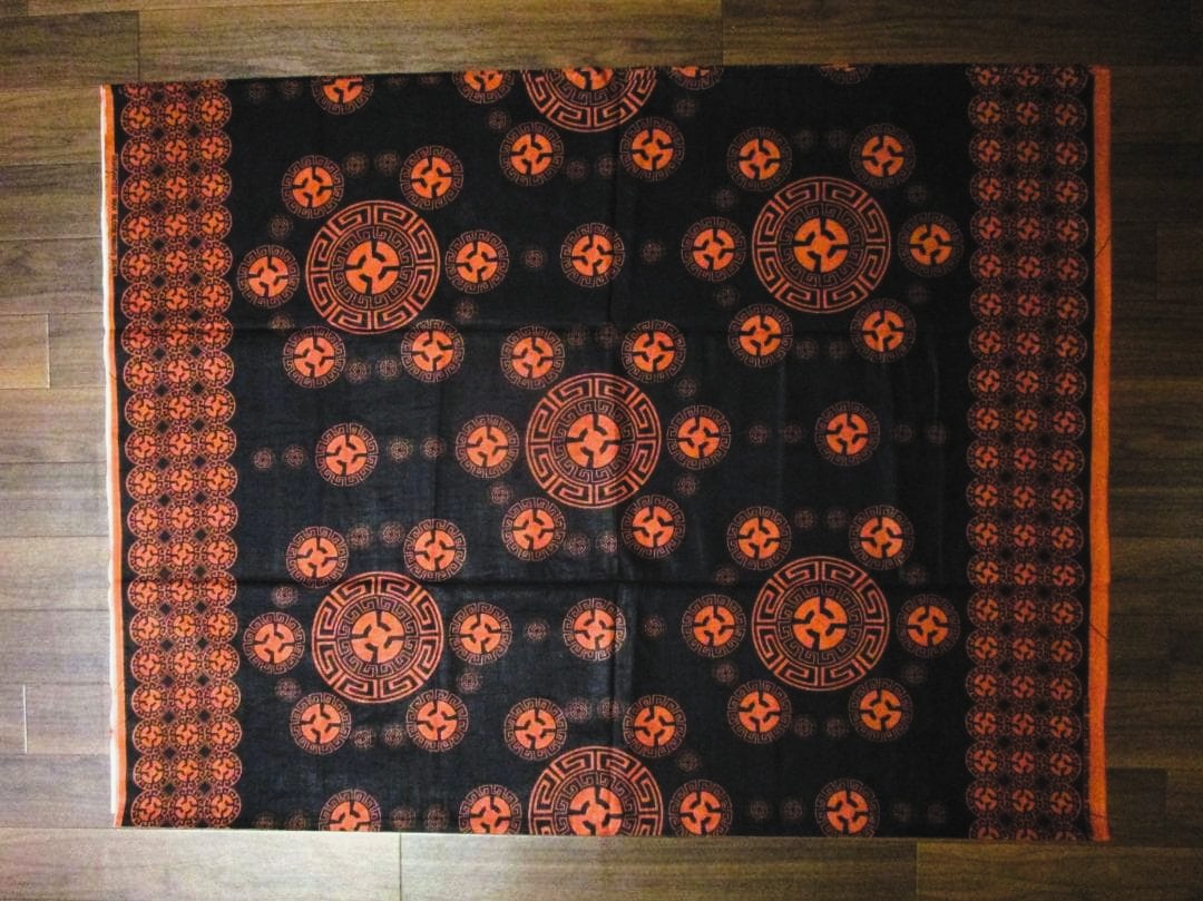 画像: アフリカンプリント生地 パーニュ