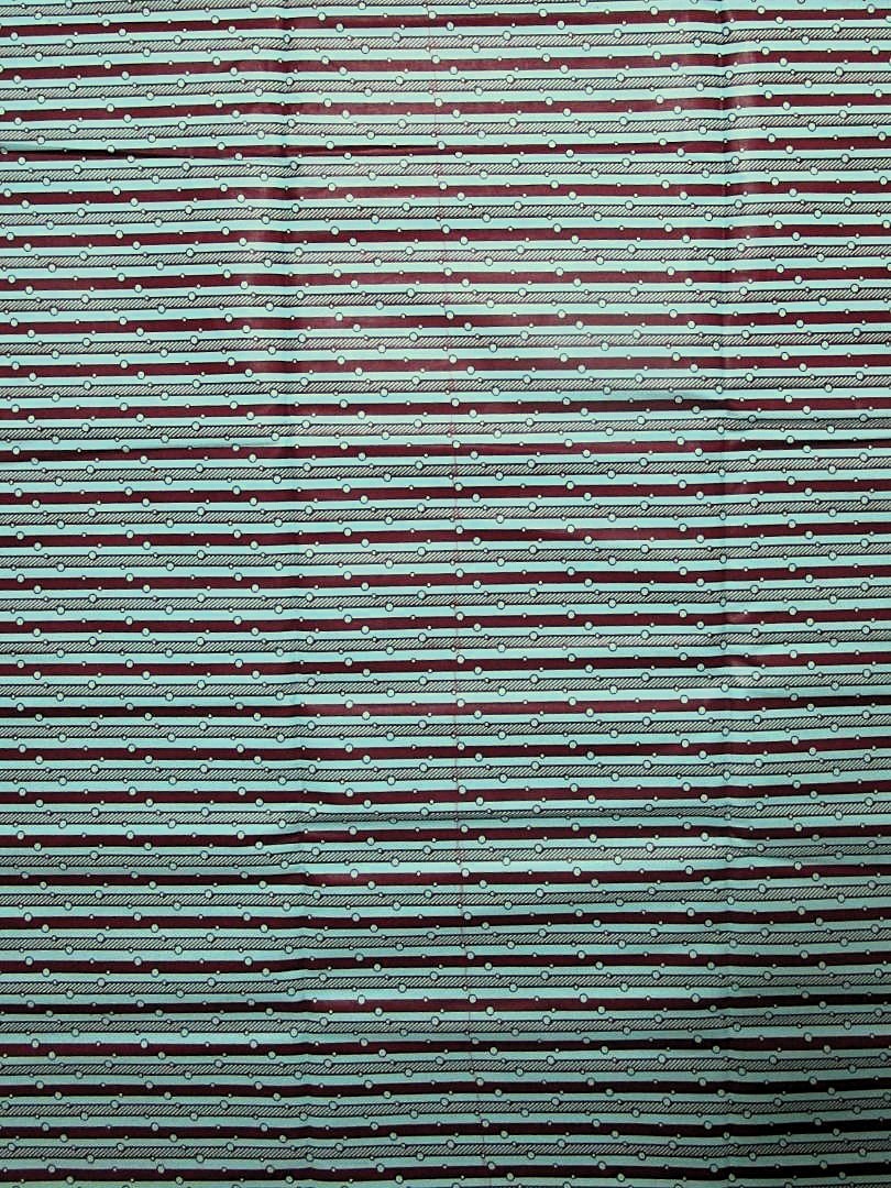 画像: アフリカンプリント生地 パーニュ