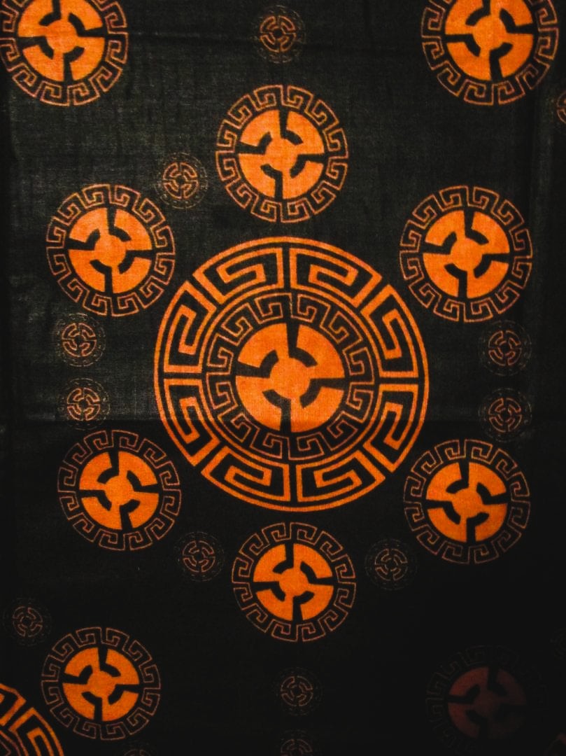 画像: アフリカンプリント生地 パーニュ