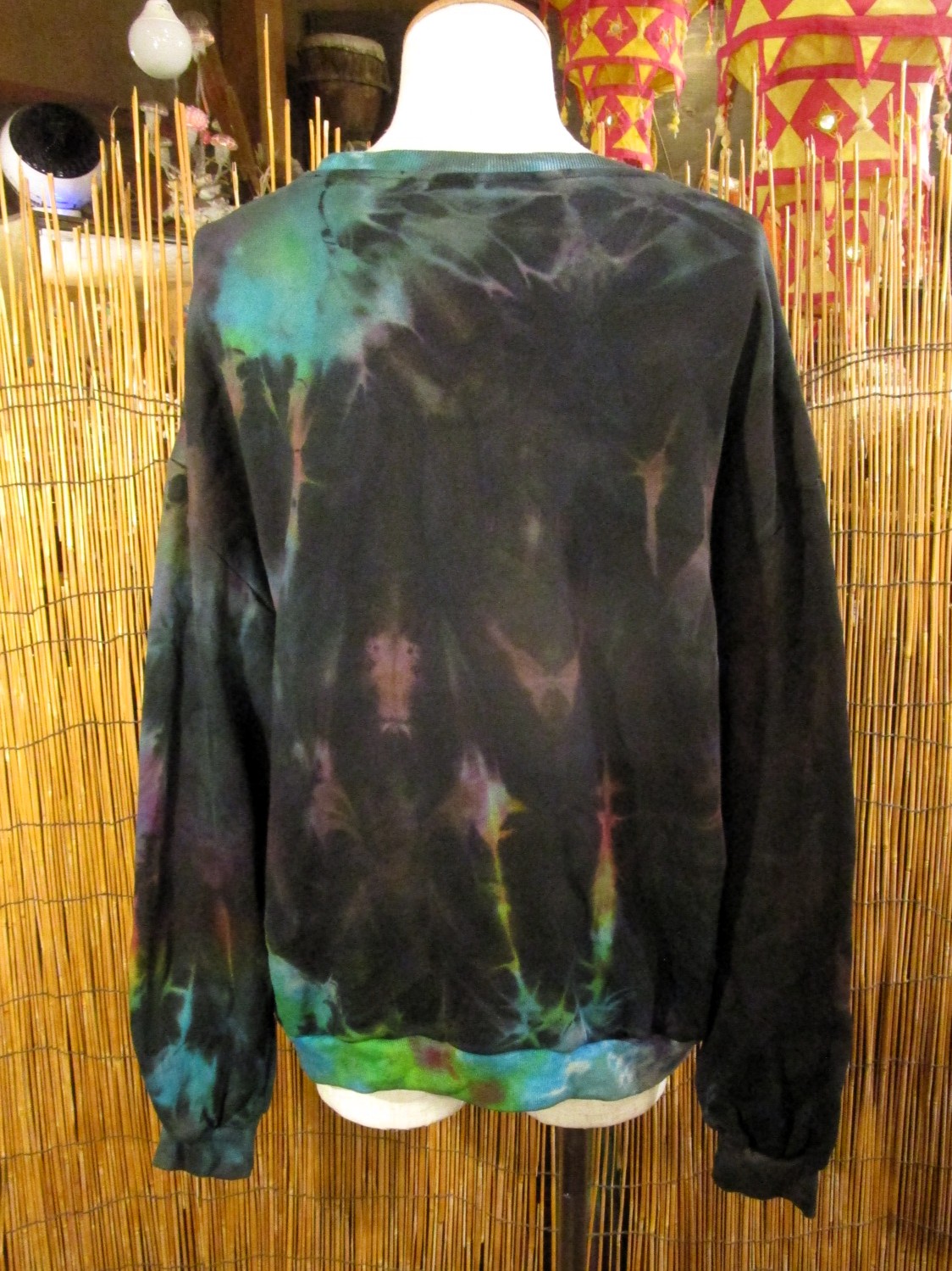 画像3: タイダイ染め＊コットン素材＊スウェット生地＊トレーナー