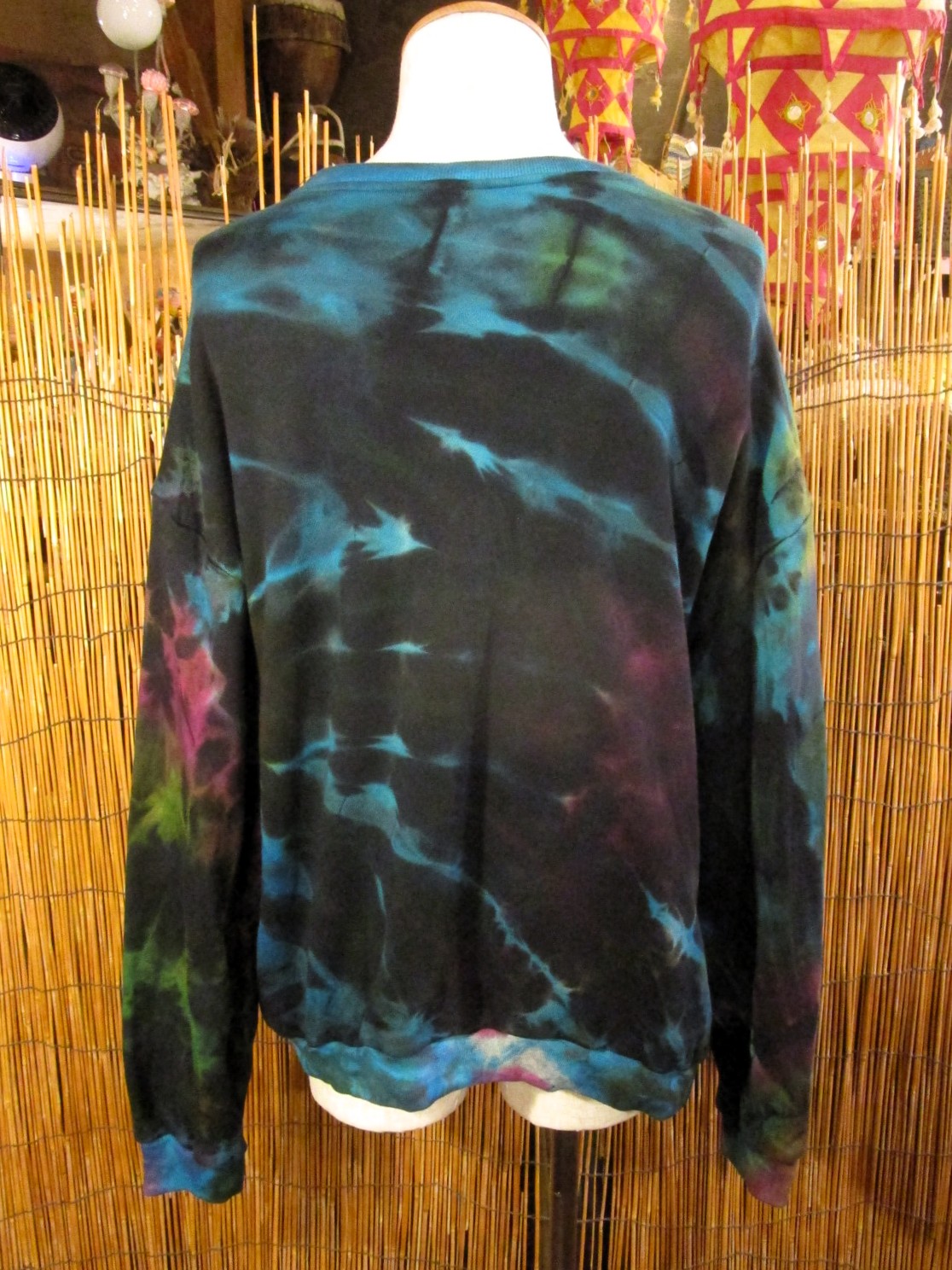 画像3: タイダイ染め＊コットン素材＊スウェット生地＊トレーナー