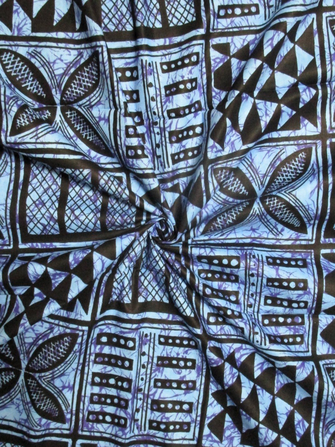 画像: アフリカンプリント生地 パーニュ