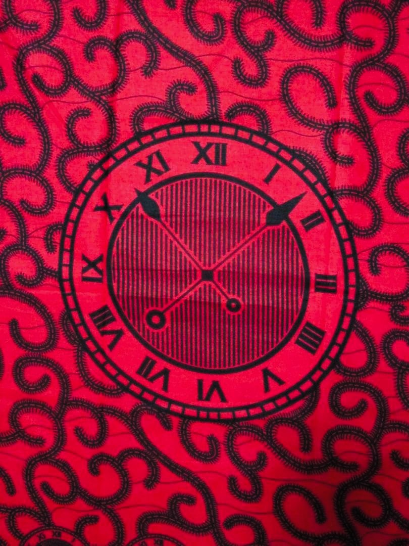 画像: アフリカンプリント生地 パーニュ